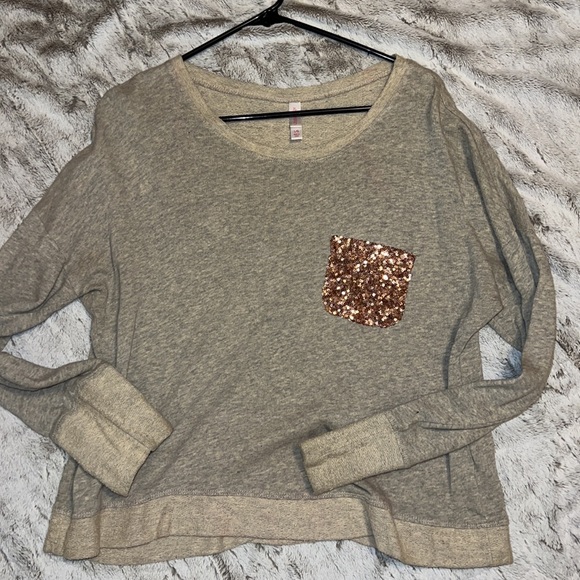 Xhilaration Sweaters - Sweatshirt material sweater or crew neck